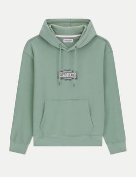 Guess Hoodie Baker Logo Grün L