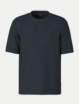 Basic- T-Shirt mit Logo Schwarz S