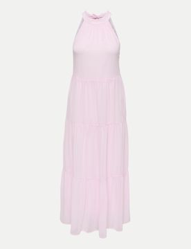 Only Neckholder-Kleid Rosa XL