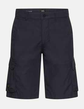 Regular-Fit Cargo Shorts 40in Unifarben,Herren,Baumwolle,Regular Fit,Schwarz,Casual