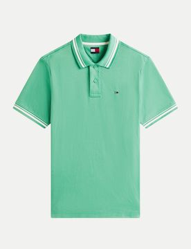 Regular-Fit Poloshirt Grün M