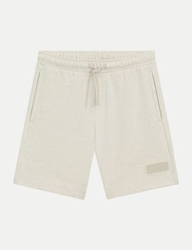 Green Sweatshirt Shorts mit Tunnelzug Beige M