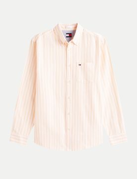 Regular-Fit Oxford Shirt Beige L