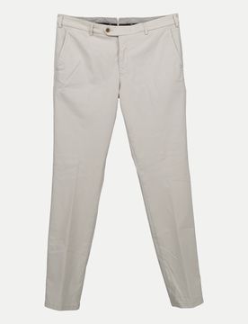 Slim-Fit Chino Lupus 33 Unifarben,Herren,Baumwolle,Casual,Beige,Knöchellang,Mittel,Slim Fit