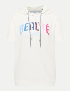 Cecil Hoody Shirt Weiß L