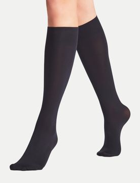 Strümpfe Seidenglatt 40 Schwarz 39-42