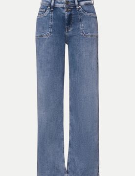 Wide Leg Jeans Blau 31/30