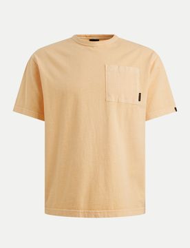 T-Shirt mit Brusttasche Beige XL