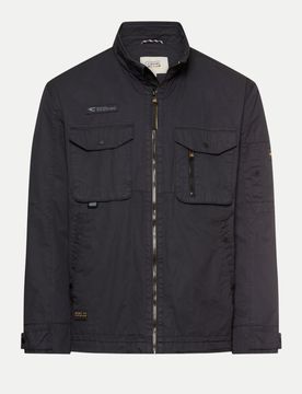 Blouson mit Stehkragen Schwarz 54