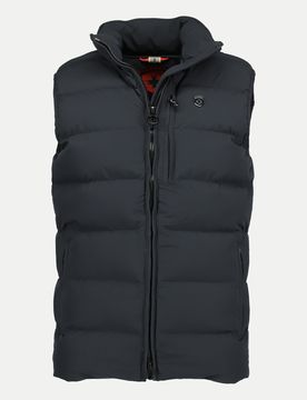 Steppweste Blackbird Schwarz XXL