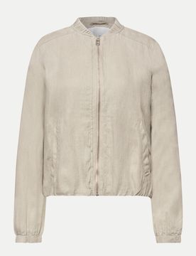 Street One Leinen- Blouson Beige 34
