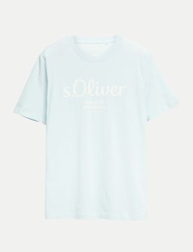 RED LABEL T-Shirt mit Logo-Print Weiß XL