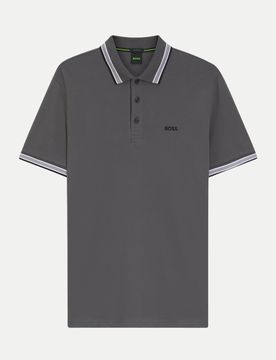 Boss Green Poloshirt Paddy Grau M