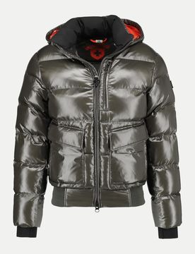 Steppjacke Blackbird Grau XL