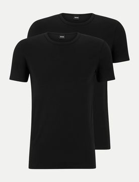 Boss T-Shirt 2er-Pack Schwarz M