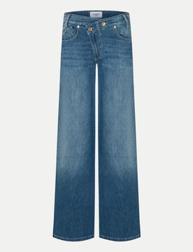 Baggy-Jeans asymmetrical Blau 40/30