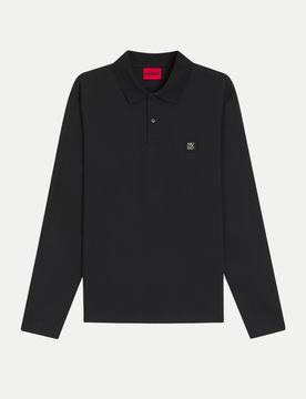 HUGO Poloshirt Dinote Schwarz S