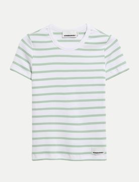 T-Shirt KARDAA STRIPES Weiß L