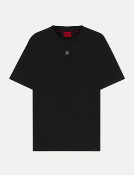 HUGO T-Shirt mit Logo Schwarz S