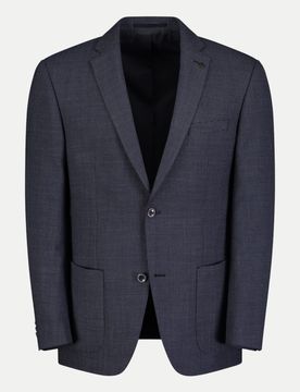 Sakko mit Wollanteil Blau 60