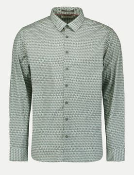 Regular-Fit Hemd mit Allover-Print Mehrfarbig L