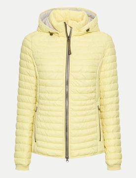 Shaped-Fit Steppjacke Gelb 36