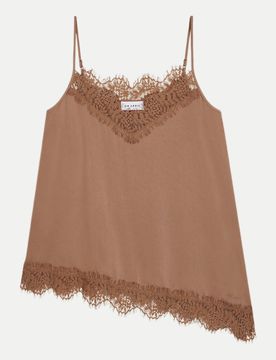 OH APRIL Satin Top Tami Braun M
