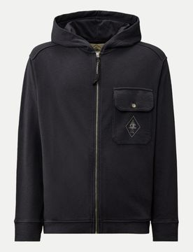Kapuzen-Sweatshirt Schwarz XL