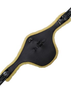 Stollenschutzgurt CASSIS Lammfell dark brown 135 cm