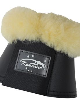 Springglocken Lammfell black S