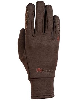 Polartec Powerstretch Reithandschuhe WARWICK Winter mokka 6 1/2