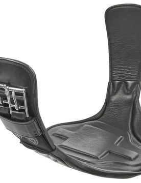 Sattelgurt LAURENZA-DR, elastisch, schwarz, 70cm
