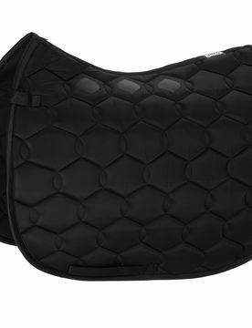 Schabracke Glossy Wave, black DL