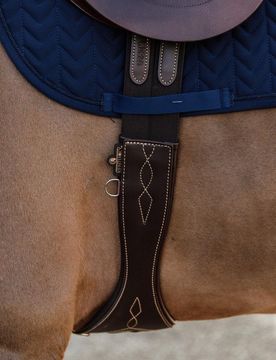 Sattelgurt ANATOMIC schwarz 140 cm