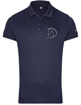 Herren Polo-Shirt CREW-MAN, navy XS