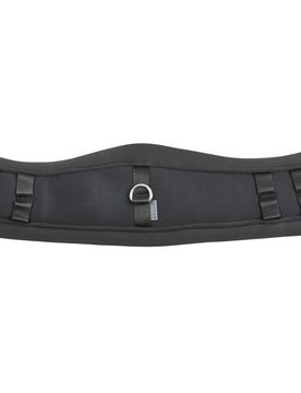 Sattelgurt Opti-Summer-Curved-DR D, schwarz, 80cm