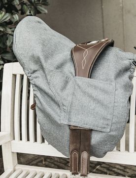 Sattelschoner SPRINGEN grau