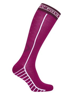 Socken HVP ELIZE bordeaux 39-42