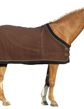 Abschwitzdecke Cooler, dunkelbraun 145cm