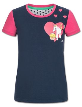 Kinder T-Shirt VINNI nachtblau 104/110