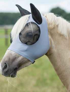 Fliegenmaske TWIN FIT FLEXI grau VB