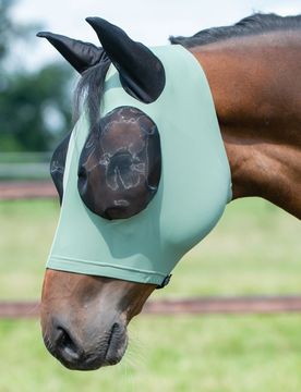 Fliegenmaske TWIN FIT FLEXI olive P