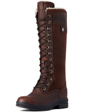 Damen Stiefel Wythburn Tall H²O, dark brown 42,5