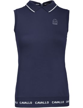 Damen Polotop DRIFA, darkblue 40