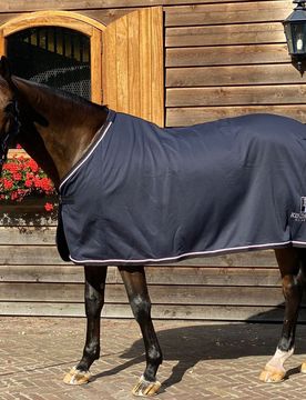 Classic Abschwitzdecke Fleece, navy 6'0/135