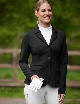 Damen Turnierjacket LINA, schwarz M