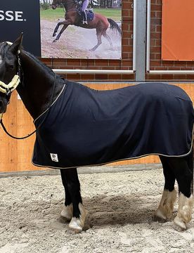 Manski Abschwitzdecke Fleece Champion black/gold 85