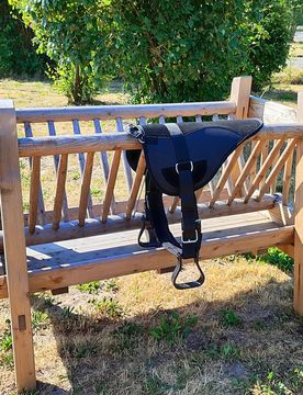 Manski Reitkissen BAREBACK PAD, schwarz Pony