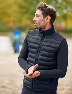 Herren Softshell-Mix Jacke MISSOURI, tiefblau M