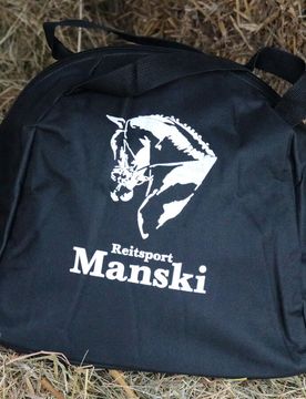 Manski Helmtasche, schwarz